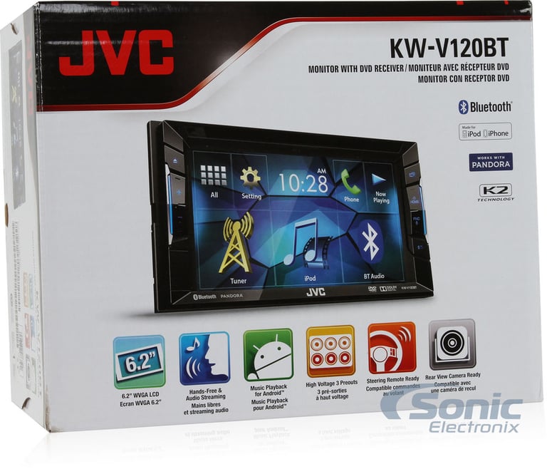 JVC KW-V120BT [Free Upgrade to KW-V130BT] Image 9