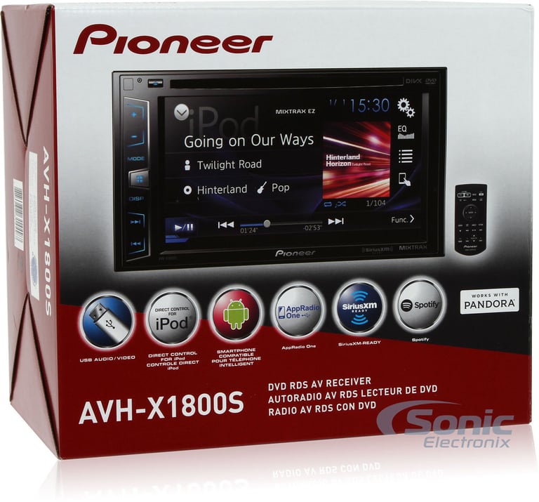 Pioneer AVH-X1800S Image 10