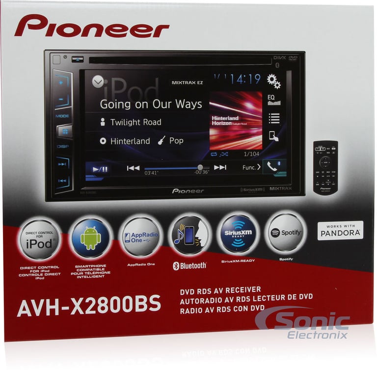 Pioneer AVH-X2800BS Image 11