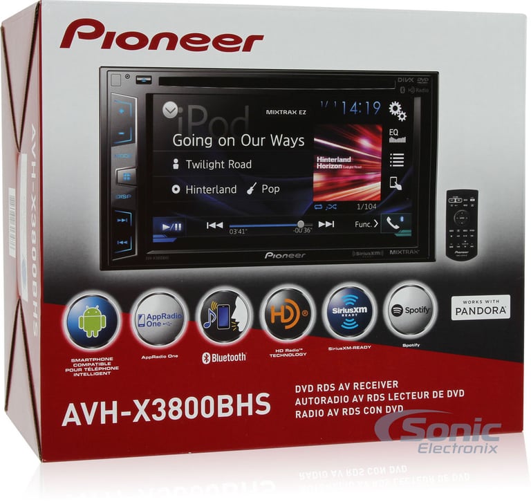 Pioneer AVH-X3800BHS - Open Box, Good Condition (Used) Image 11