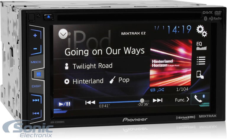 Pioneer AVH-X3800BHS Image 2