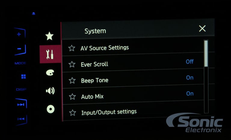Pioneer AVH-X1800S Image 13