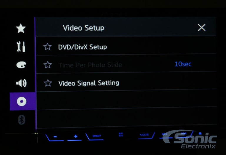 Pioneer AVH-X5800BHS Image 18