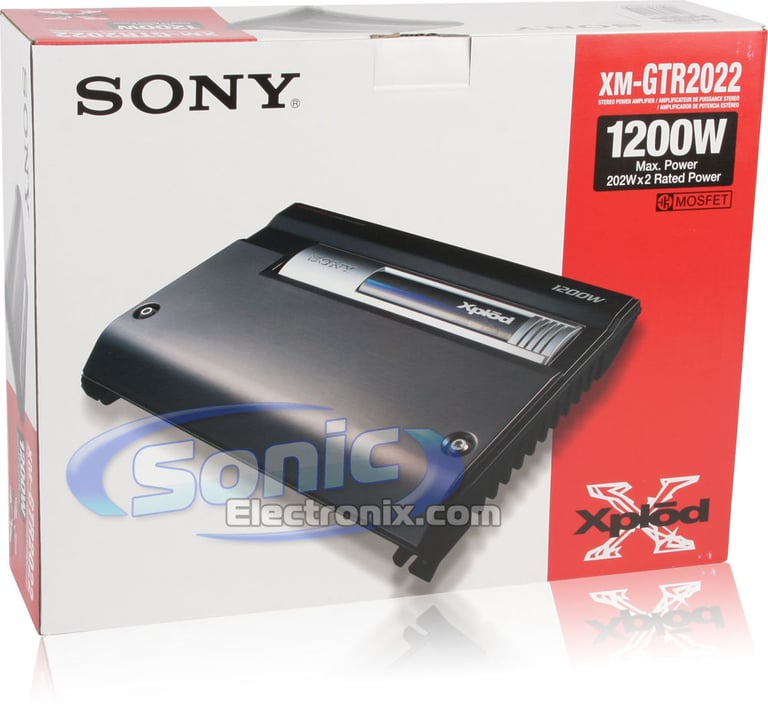 Sony Xplod XM-GTR2022 Image 7