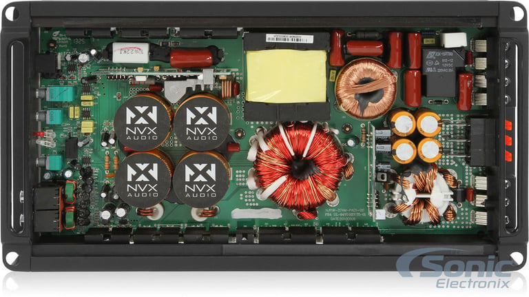 NVX JAD1200.1 Monoblock Amplifier + 50% OFF True Spec Pure OFC Copper 1/0 Gauge Installation Kit Image 5
