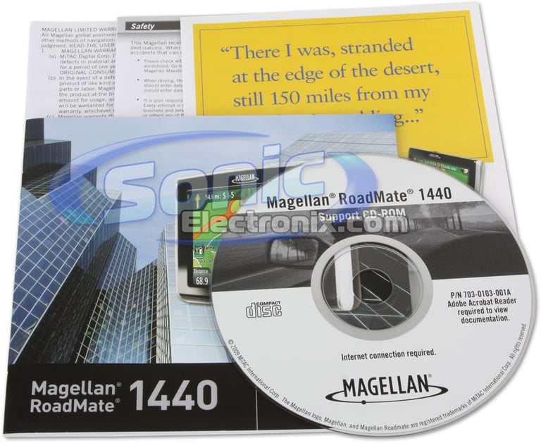 Magellan RoadMate 1440 (Road Mate 1440) Image 9