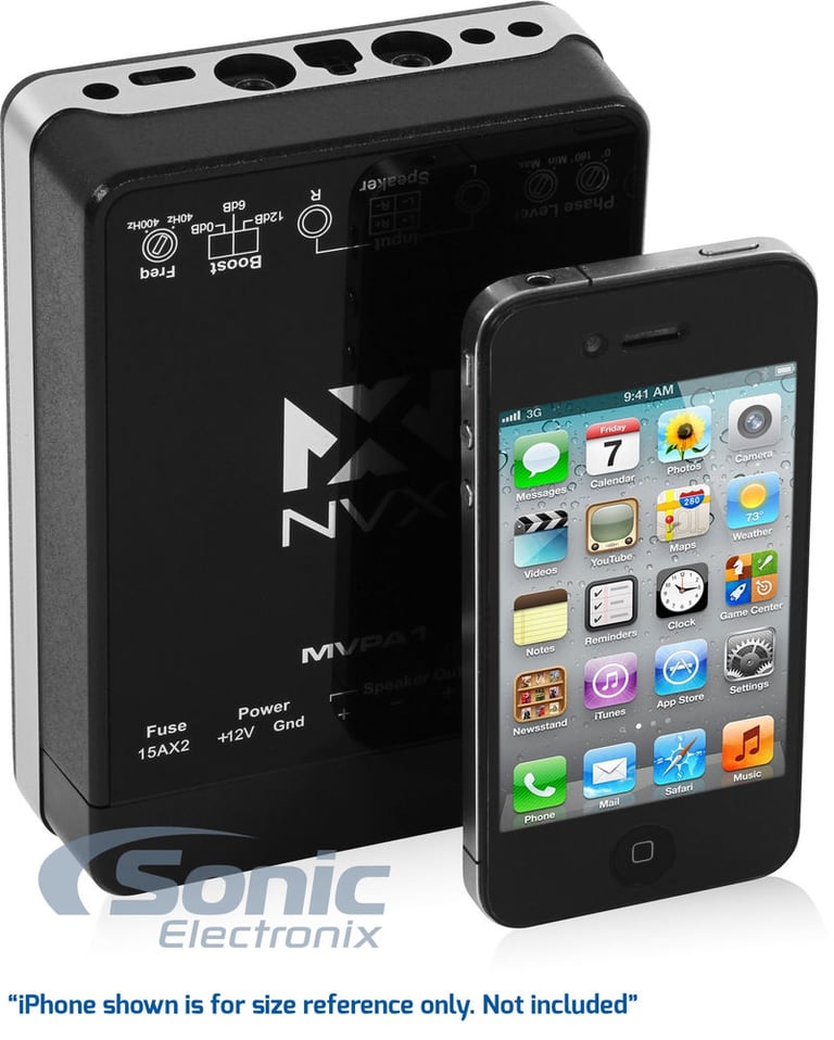 NVX MVPA1 Monoblock Amplifier + 50% OFF True Spec Pure OFC Copper 8 Gauge Installation Kit Image 3