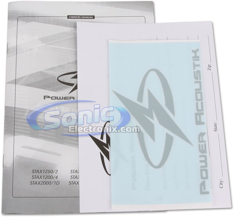 Power Acoustik STAX 2200/2 (STAX2200/2) Image 10