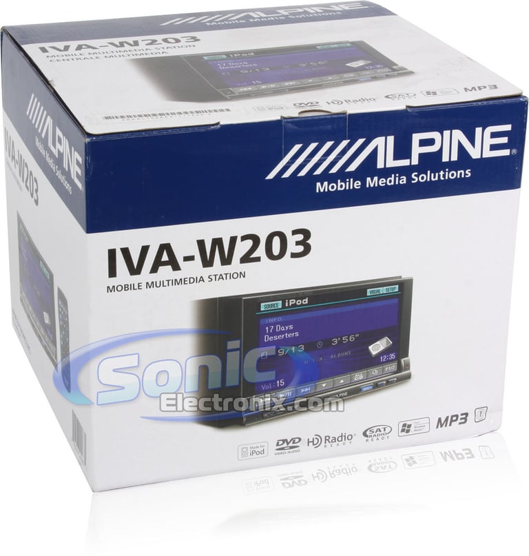 Alpine IVA-W203 Open Box Image 9