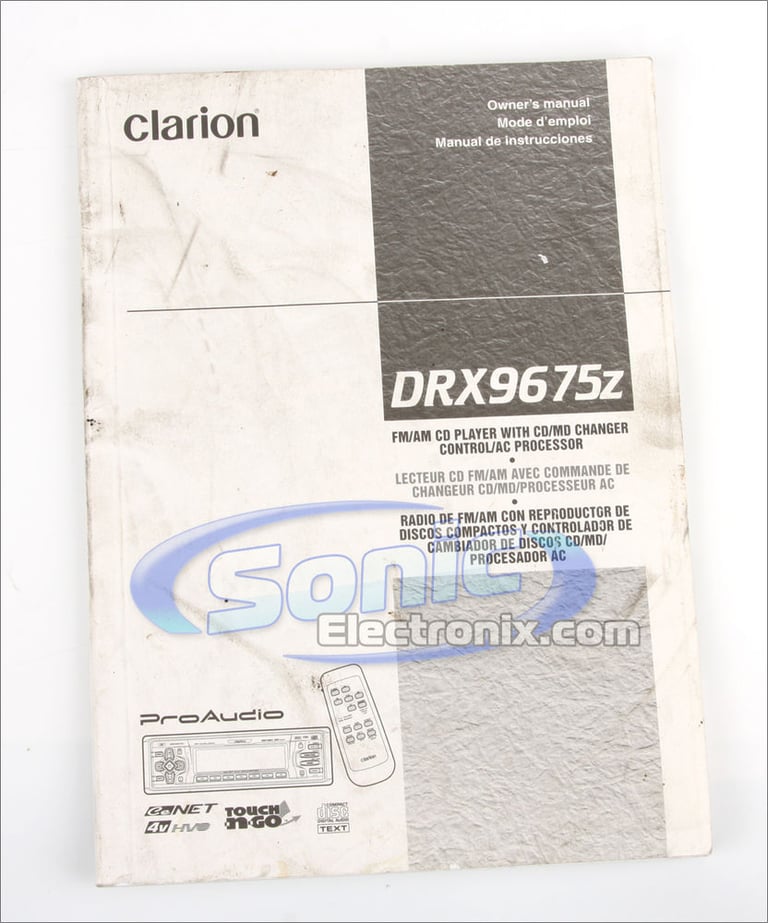 Clarion DRX9675Z R/B Image 6