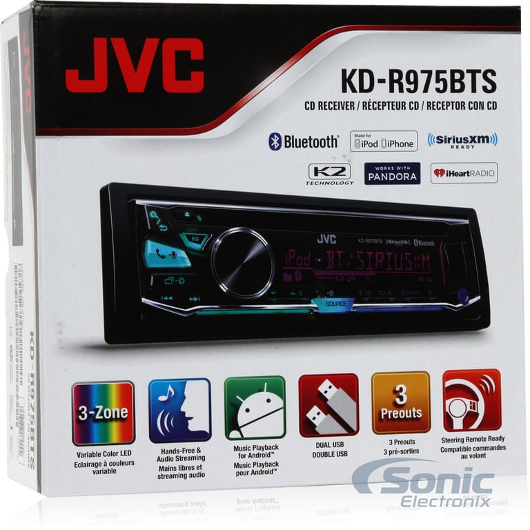JVC Arsenal KD-R975BTS Image 11