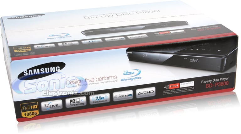 Samsung BD-P3600 Image 12