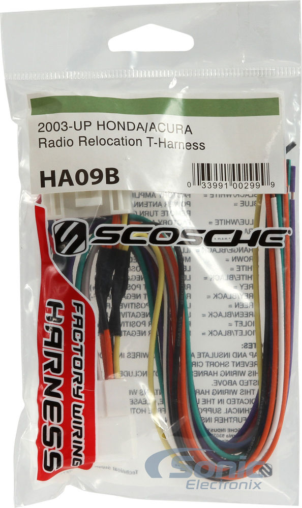 Scosche HA09B Wiring Harness Image 3