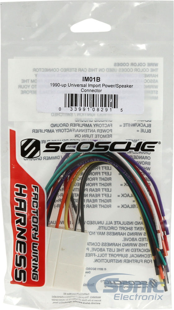 Scosche IM01B Wiring Harness Image 3