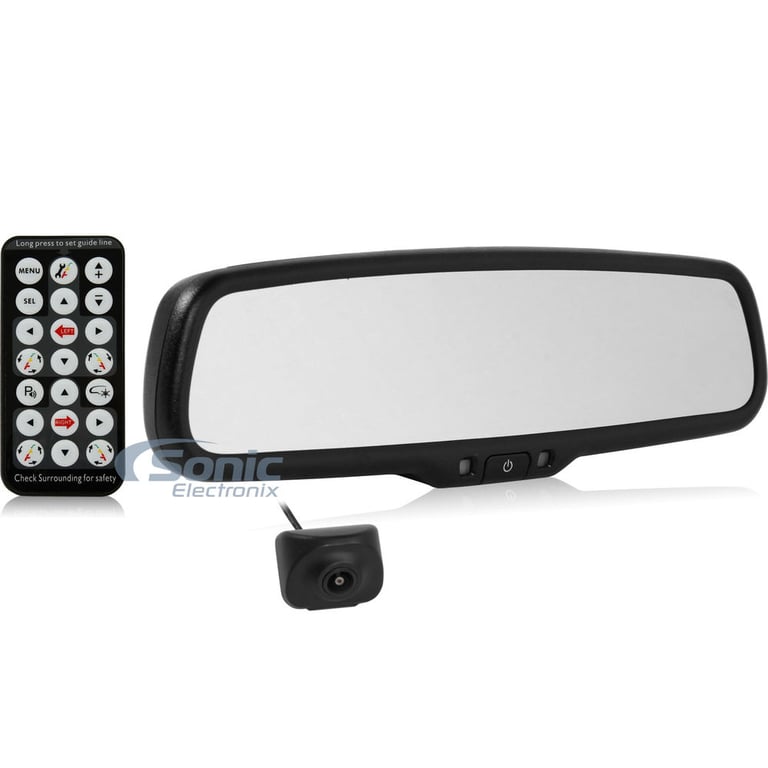 Crimestopper Rear View Backup Camera + CMOS Lip Mount Camera Bundle Image 1