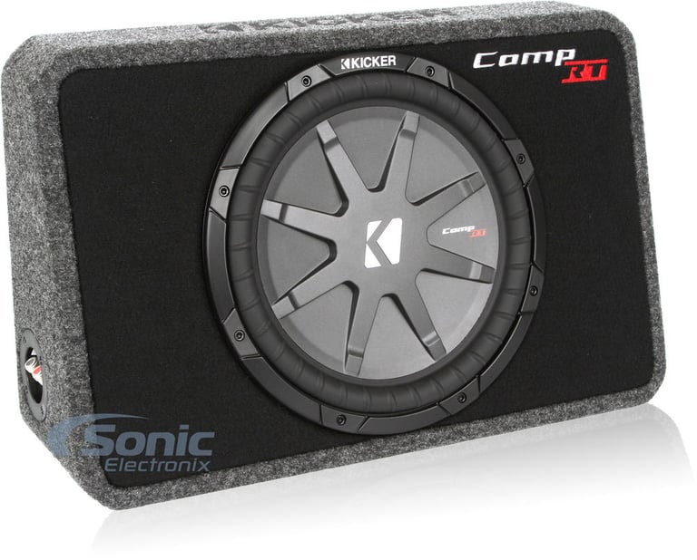 Kicker 12" Loaded Subwoofer + Crunch Amplifier and Wiring Kit Package Image 2