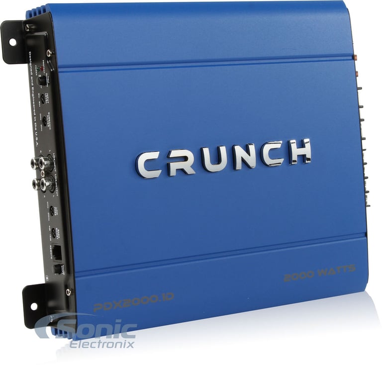 Belva Dual 10" Loaded Enclosure with Crunch Amp and Wiring Kit Package Image 9