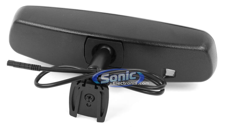 Crimestopper Rear View Mirror Monitor + Lip Mount Camera Bundle Image 3