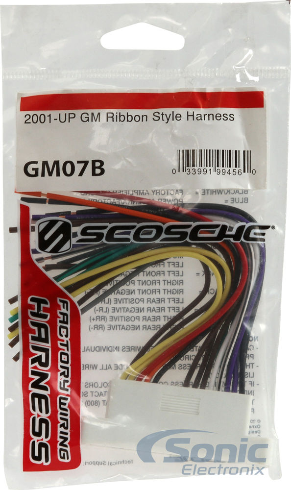 Scosche GM07B Wiring Harness Image 3