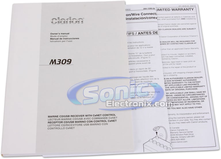 Clarion M309 (Factory Refurbished) Image 10
