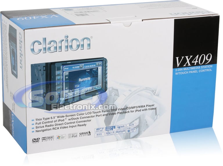 Clarion VX409 (VX-409) R/B Image 10