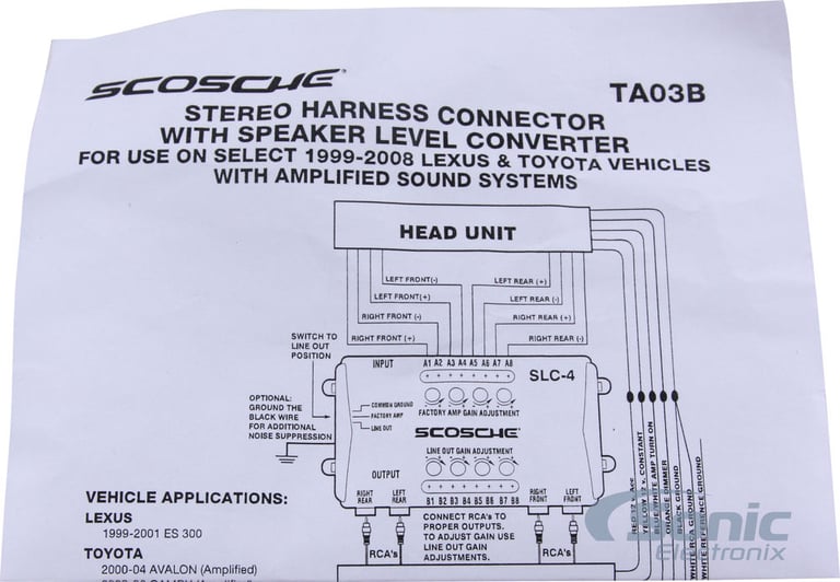 Scosche TA03B Image 7
