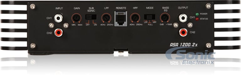 Pair of Pioneer TS-W3003D4 + PowerBass ASA 1200.2x Amplifier Image 9