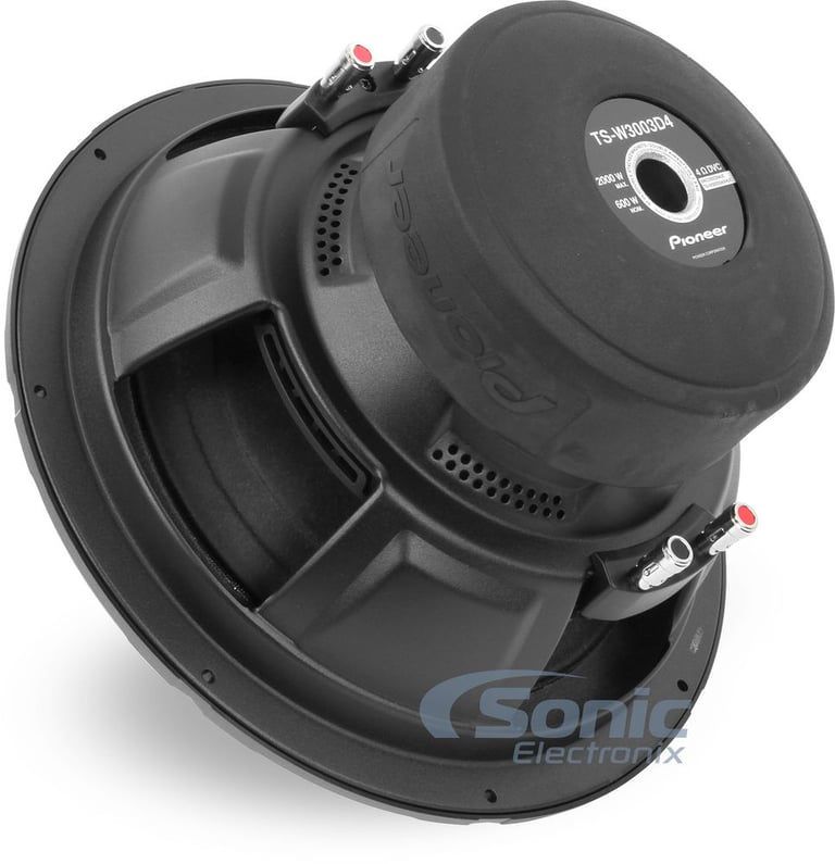 12" Pioneer TS-W3003D4 600W RMS Image 3