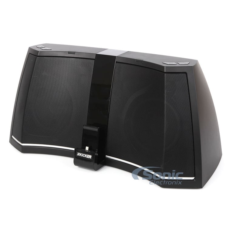 Kicker iK5BTL Amphitheater with Bluetooth, Lightning Dock, USB & Aux Input (41IK5BTL - Manufacturer Refurbished) (OPEN BOX COMPLETE) Image 3