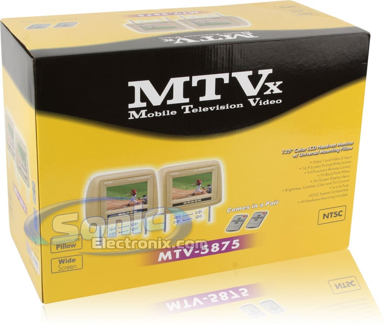 Mobile Television Video MTV-5875 (Gray) Image 8