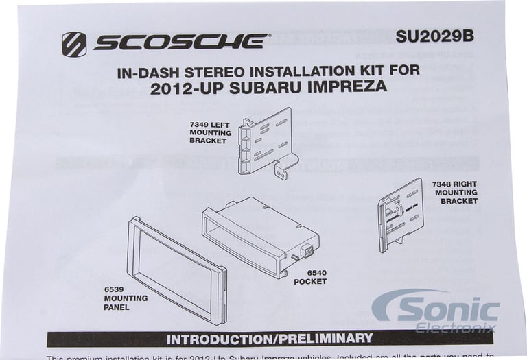 Scosche SU2029B Dash Kit Image 6