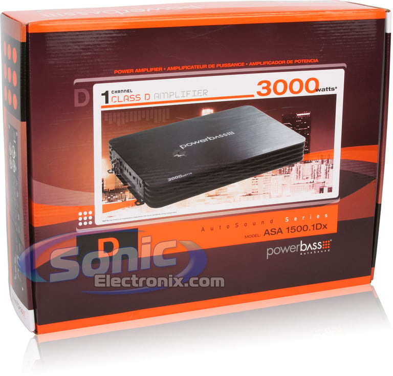 PowerBass ASA1500.1Dx (Factory Refurbished) Image 7