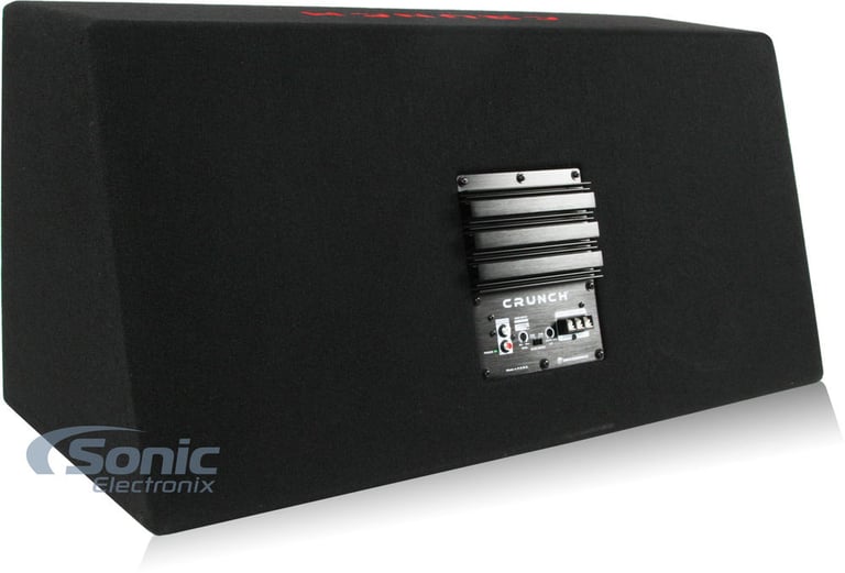Crunch CR-212A Special Edition Subwoofer Package Image 4