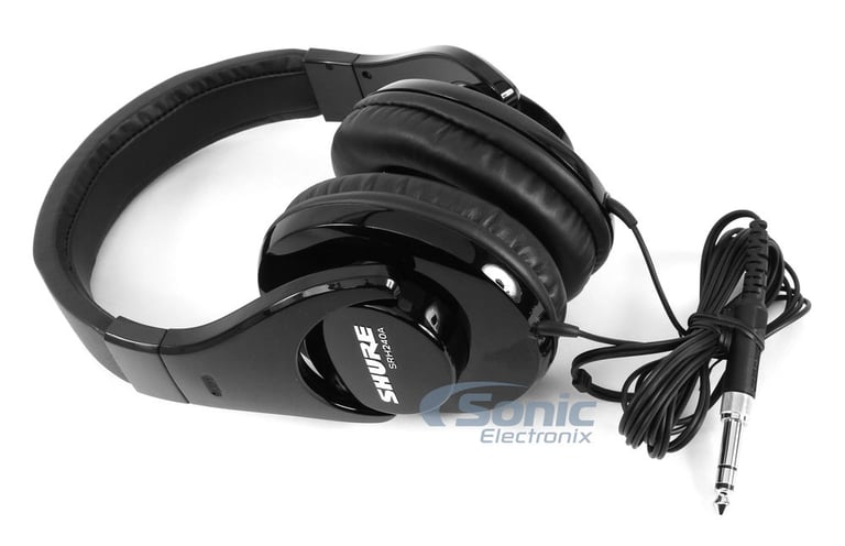 Shure SRH240A + Sonic Electronix Bonus Pack 3 Image 4