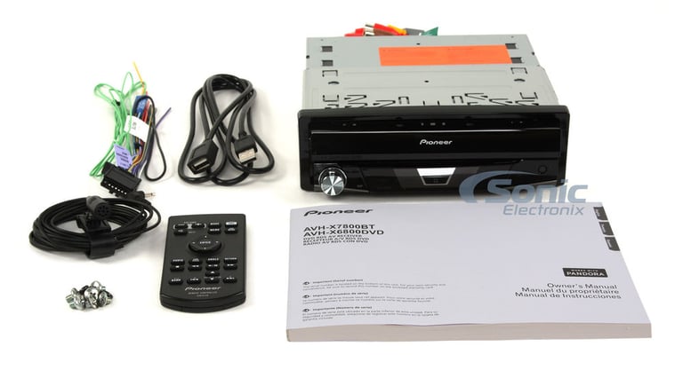 Pioneer AVH-X7800BT Open Box Complete (Very Good, Used) Image 9