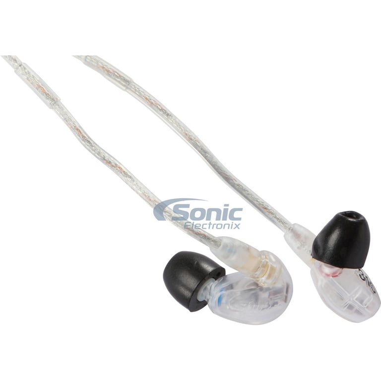 Shure SE315 (Clear) + Sonic Electronix Bonus Pack 3 Image 2