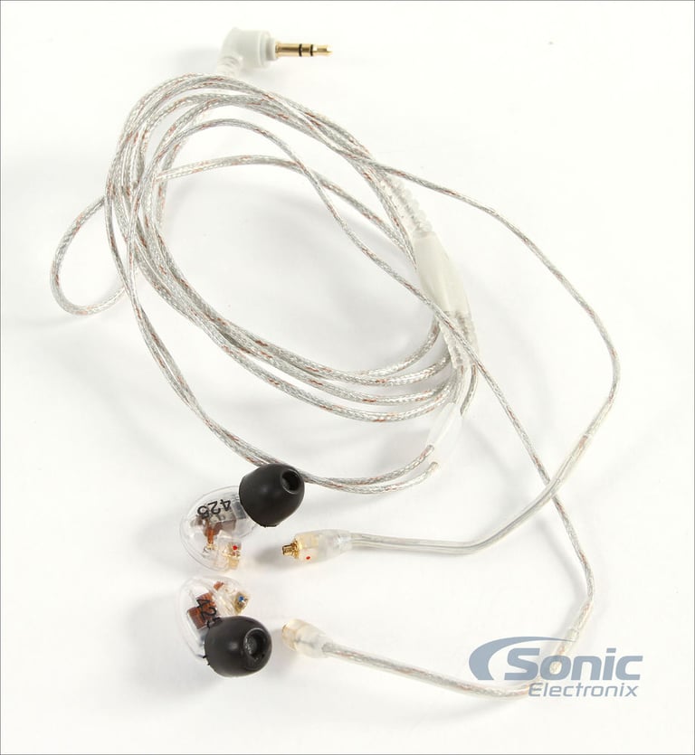 Shure SE425 (Clear) + Sonic Electronix Bonus Pack 3 Image 4