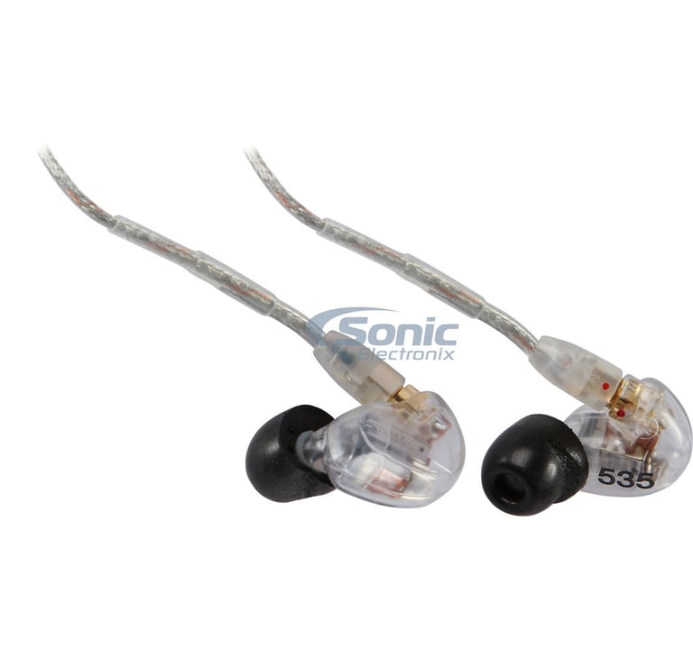 Shure SE535 (Clear) + Sonic Electronix Bonus Pack 3 Image 2