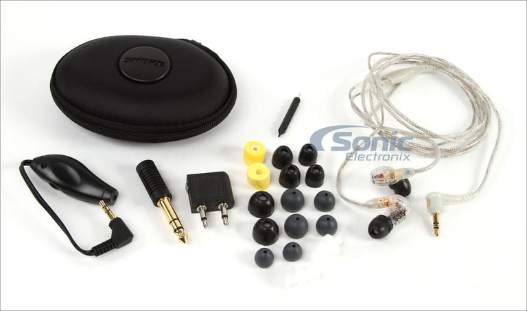Shure SE535 (Clear) + Sonic Electronix Bonus Pack 3 Image 8