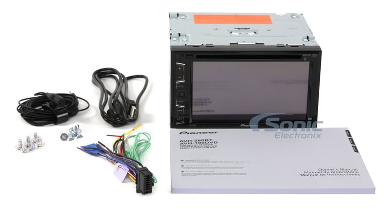 Pioneer AVH-280BT Open Box Complete (Very Good, Used) Image 6