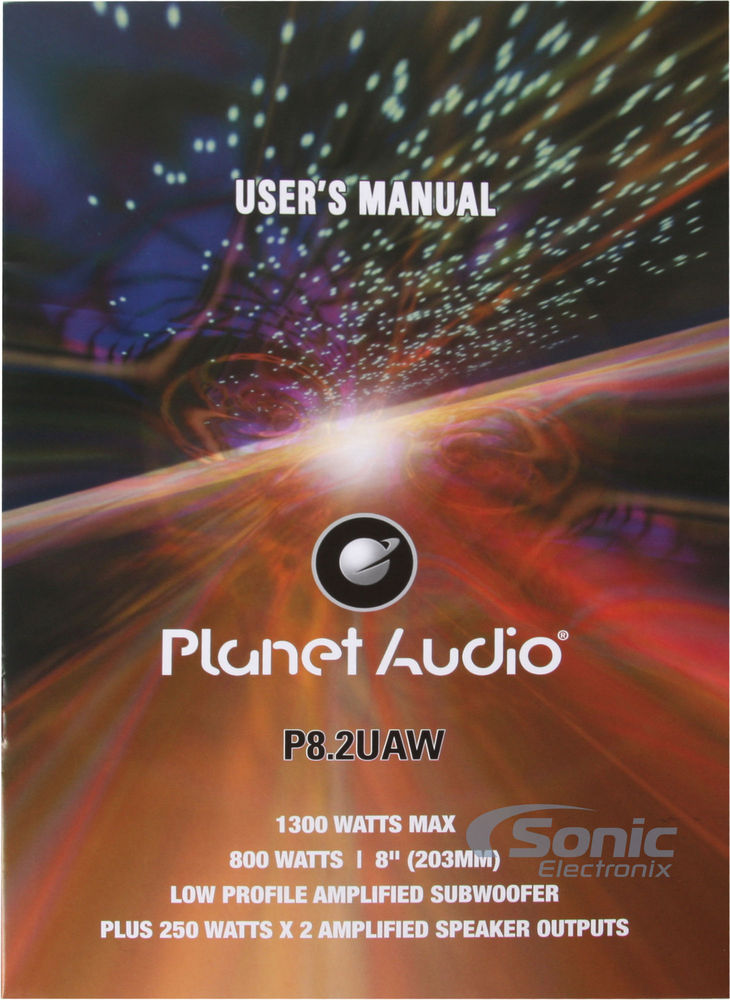 Planet Audio P8.2UAW Image 9