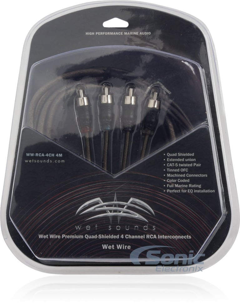 Wet Sounds WW-RCA-4CH 4M Image 3