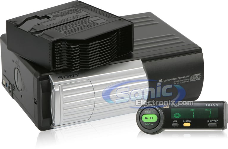 Sony CDX-454RF R/B Image 1
