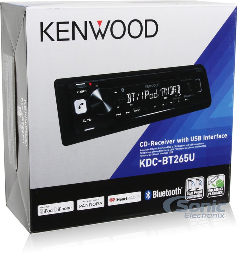 Kenwood KDC-BT265U Image 8