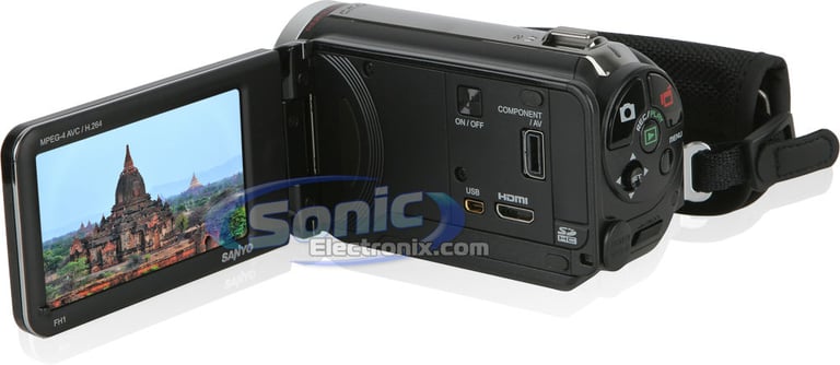Sanyo VPC-FH1BK (Black - VPC-FH1) Image 4