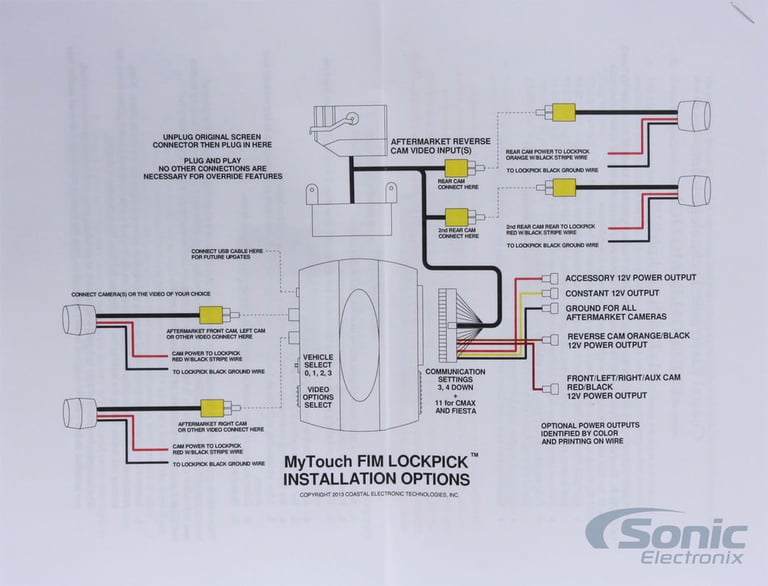 LockPick Ford and Lincoln Navigation and Video Bypass (MYTOUCHPRO) Image 5