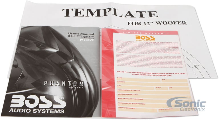Boss P126DVC LIKE NEW DAMAGED PACKAGING Image 10
