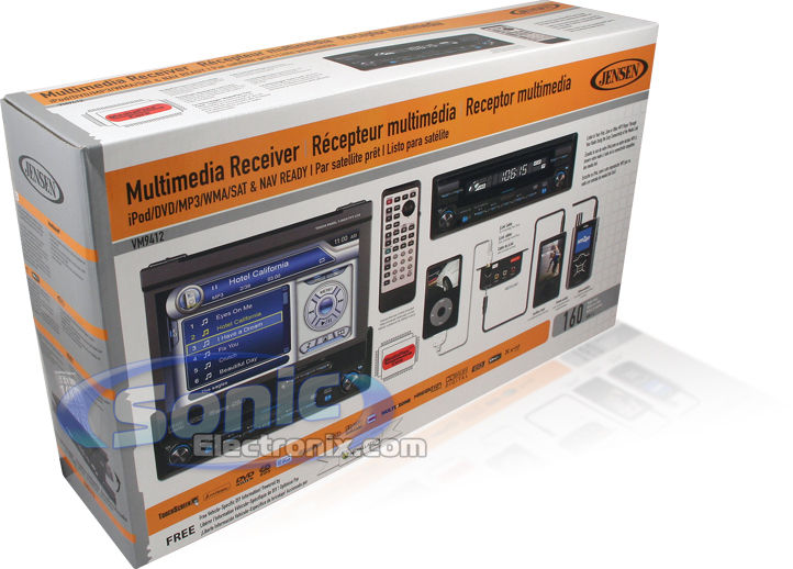 Jensen VM9412 + Jensen NAV102 Package Image 8