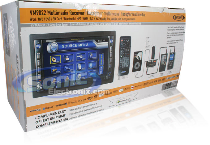 Jensen VM9022 + Jensen NAV102 Package Image 10