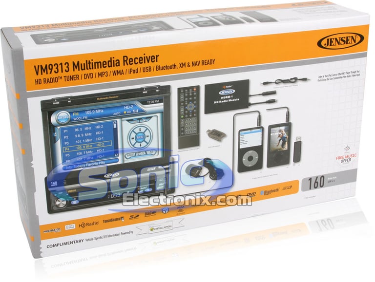 Jensen VM9313 + Jensen NAV102 Package Image 14